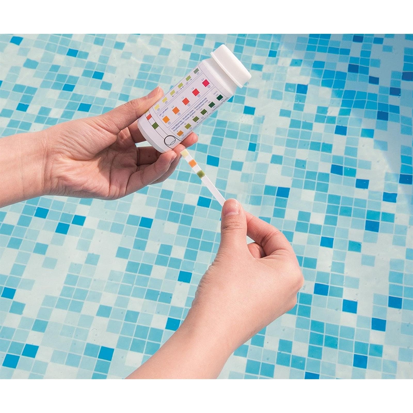 Test per analisi acqua Piscina e spa in strisce per cloro ph e alcalinità - 3