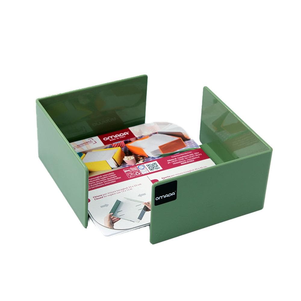 Portatovaglioli moderno estensibile in plastica rigida e colorata - 1