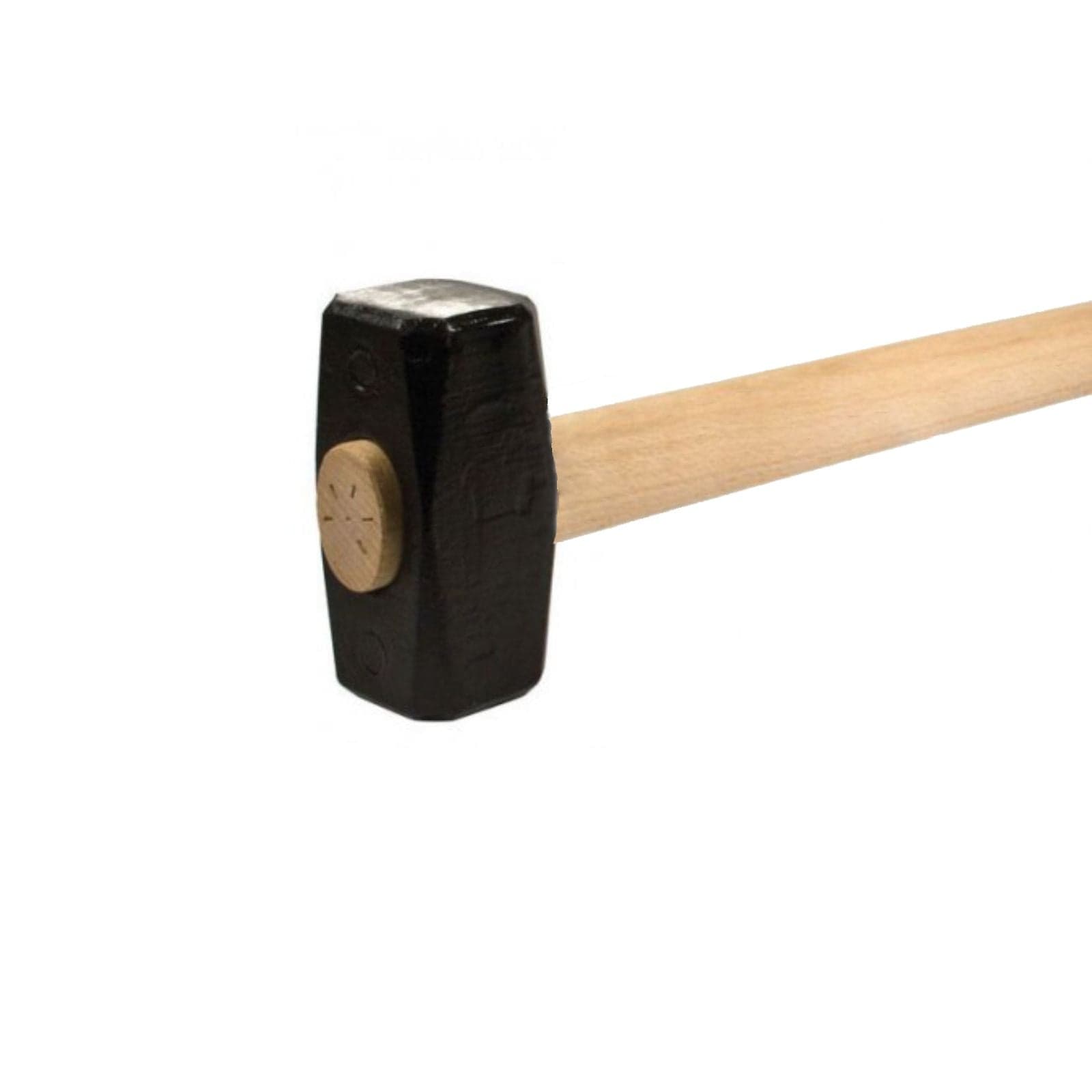 Mazza a coppia con manico lungo 91 cm realizzato in legno resistente - 2