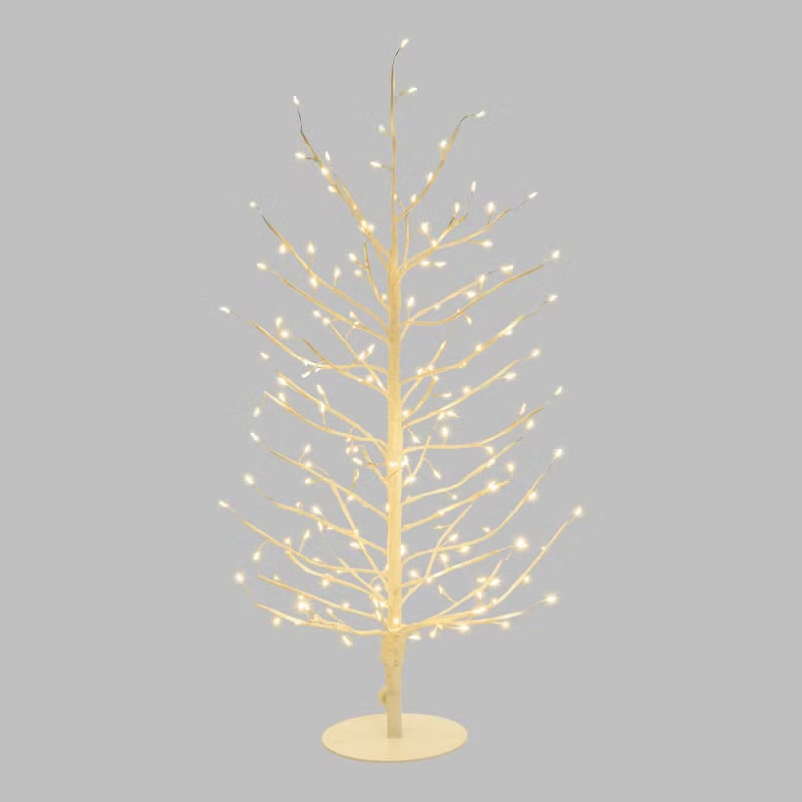 Albero Luminoso Tiglio con microled bianco caldo, uso interno - 3