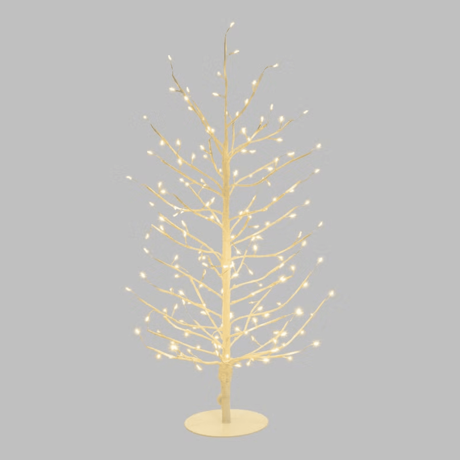 Albero Luminoso Tiglio con microled bianco caldo, uso interno - 3