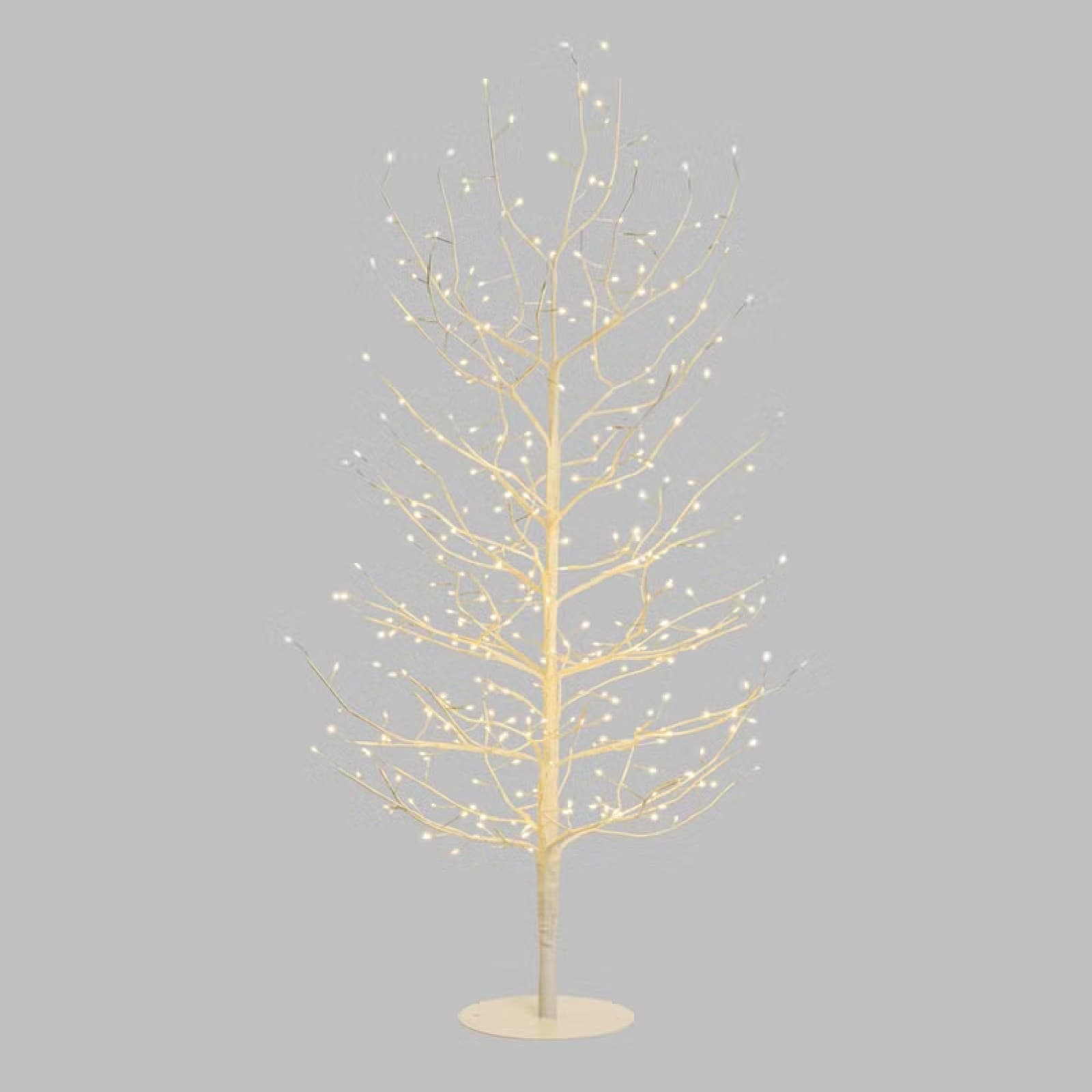 Albero Luminoso Tiglio con microled bianco caldo, uso interno - 5