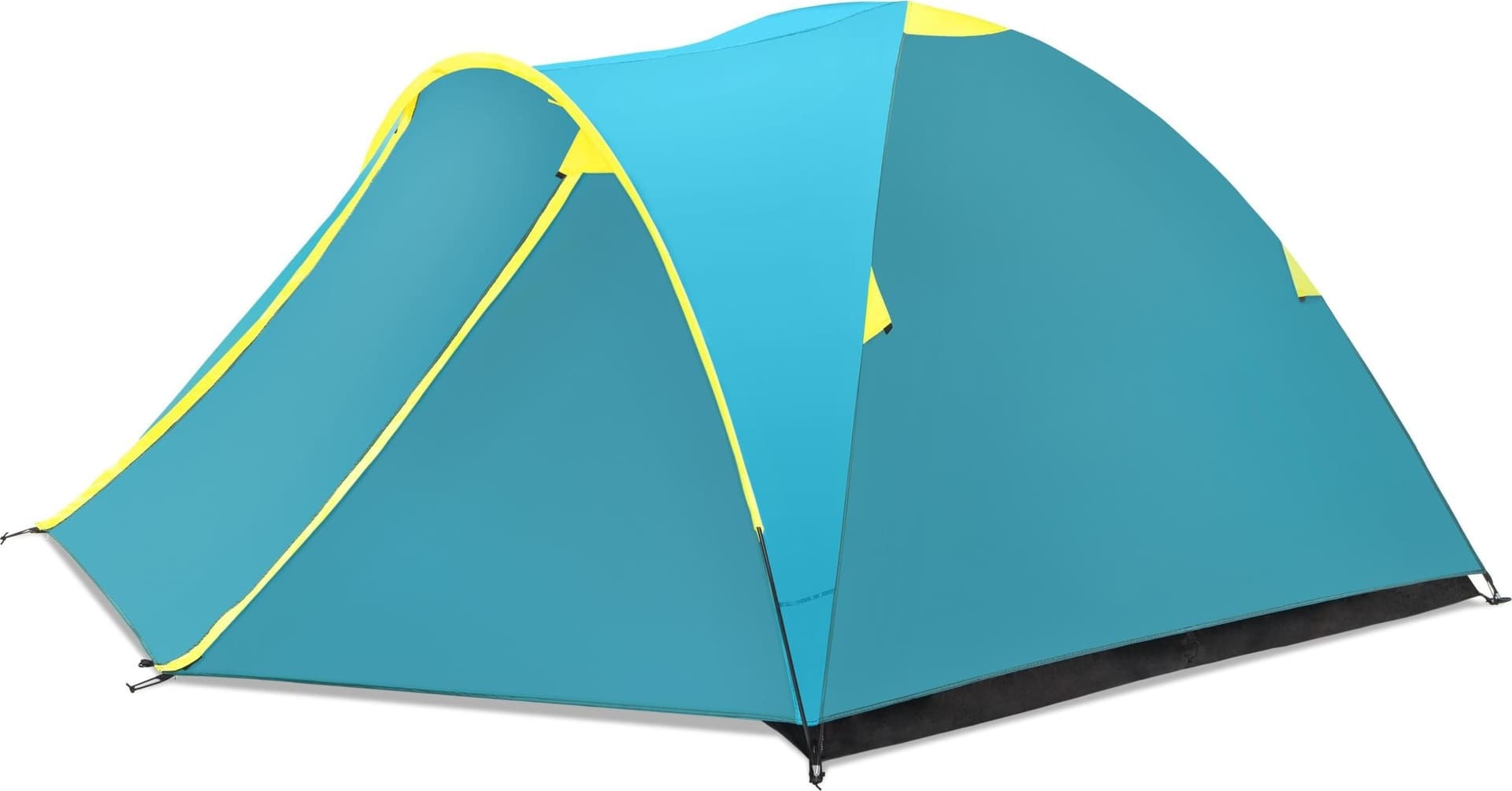 Tenda da campeggio 4 posti "Active Ridge" con zanzariera e doppio telo - 8