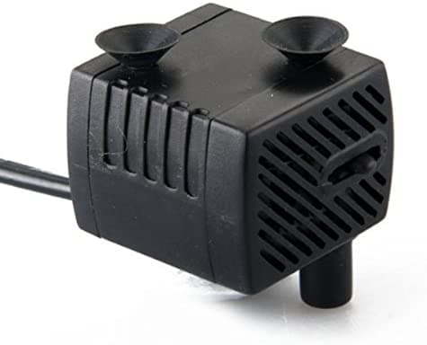 Pompa sommersa 7 W ricircolo acqua, motorino per cascata e fontana del presepe flusso regolabile - 4