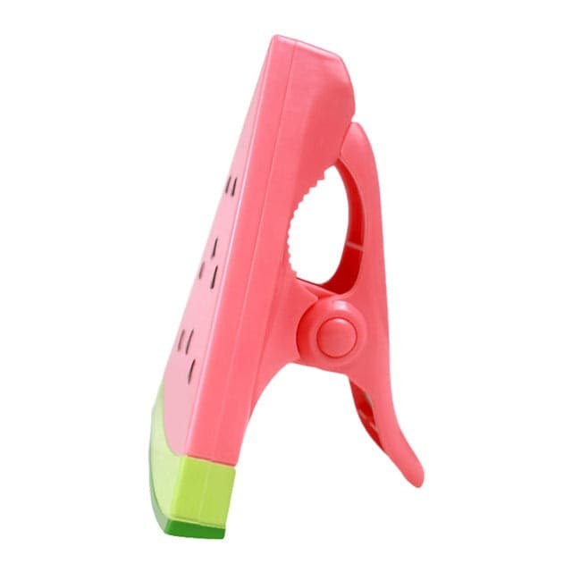 Set 2 mollette antivento, animali in plastica per fissaggio telo mare - 33