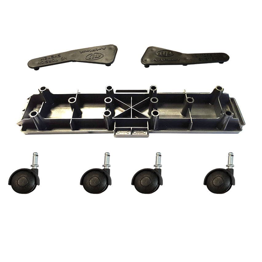 Barre sposta mobili pedana con ruote portata 170 kg "Made in Italy" - 7