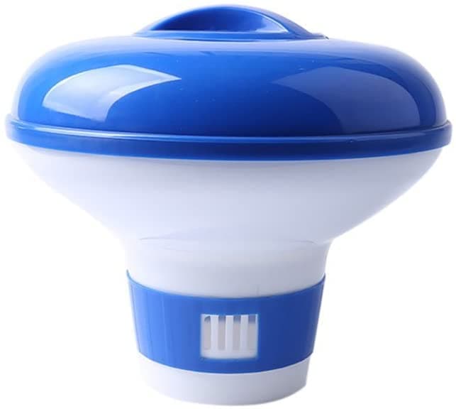 Dispenser galleggiante per pastiglie da 20 g di Cloro a flusso regolabile per Piscina - 2