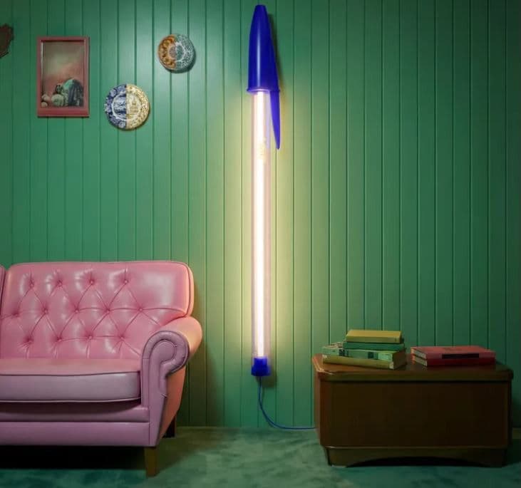 Seletti BIC Lamp – Lampada di Design Iconica Ispirata alla Penna BIC - 6