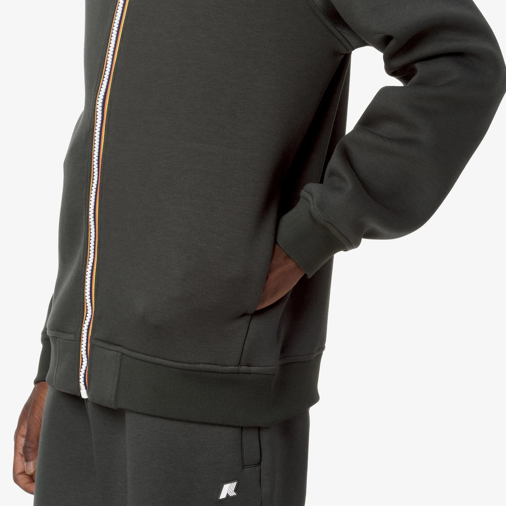 K-Way K-WAY FELPA CON CAPPUCCIO RAINER SPACER - 4