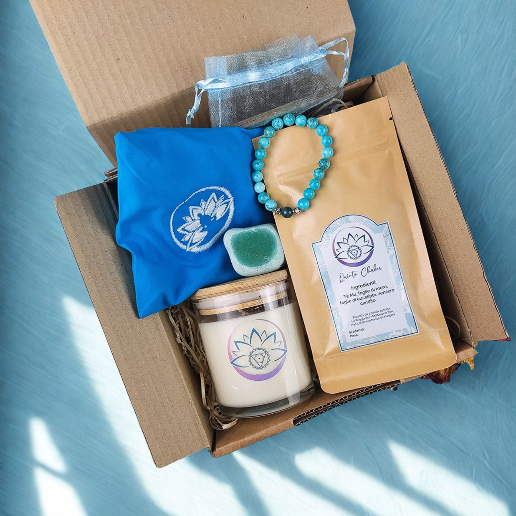 Box Equilibrio Chakra - Tisana, Candela, Bracciale e Profumatore - 9