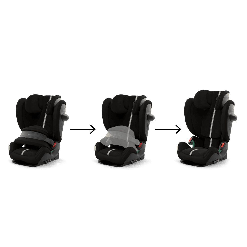 Seggiolino Auto Cybex Gold Pallas G3 I-Size Plus-Moon Black - 5