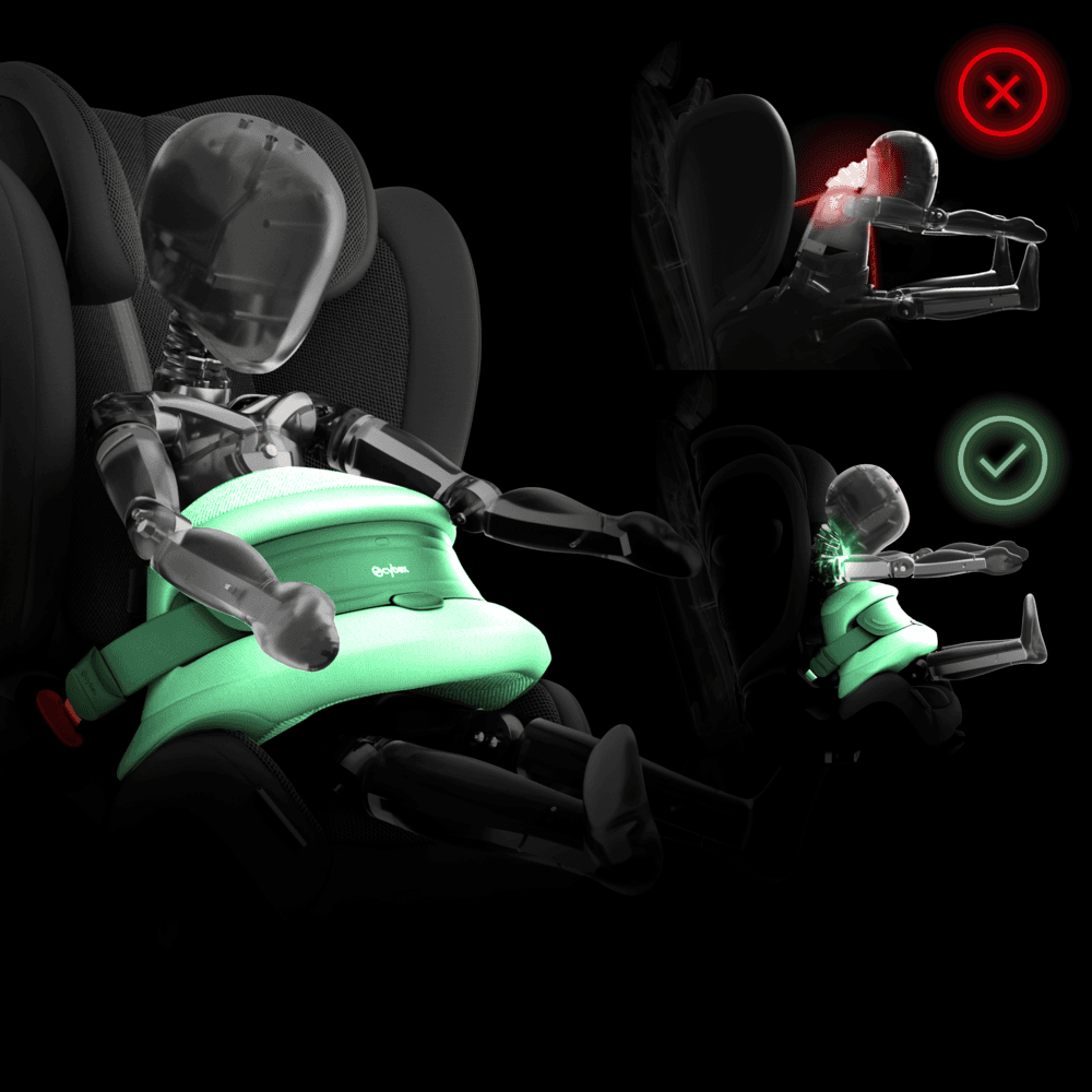 Seggiolino Auto Cybex Gold Pallas G3 I-Size Plus-Moon Black - 8