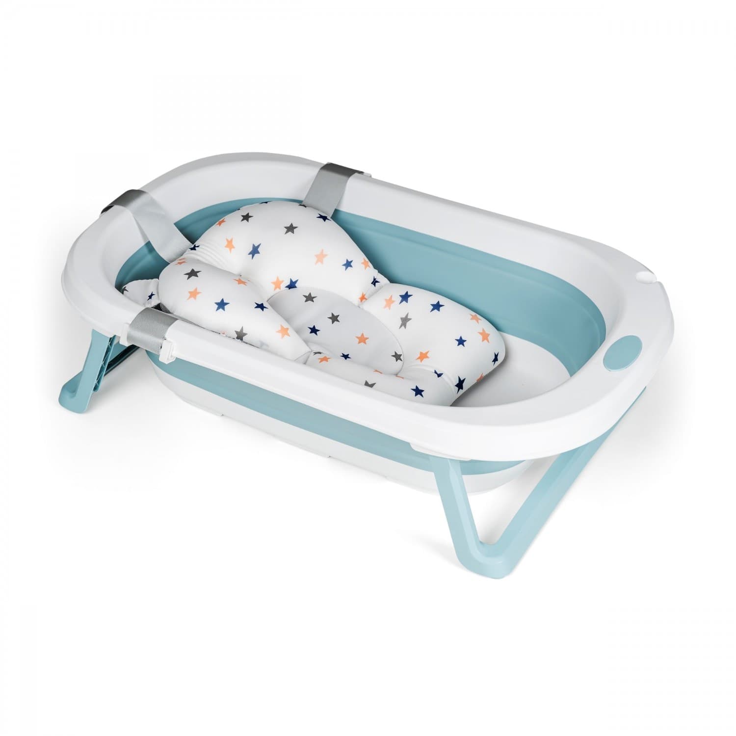 Bagnetto Ms Flex + Cuscino Stelle-Azzurro