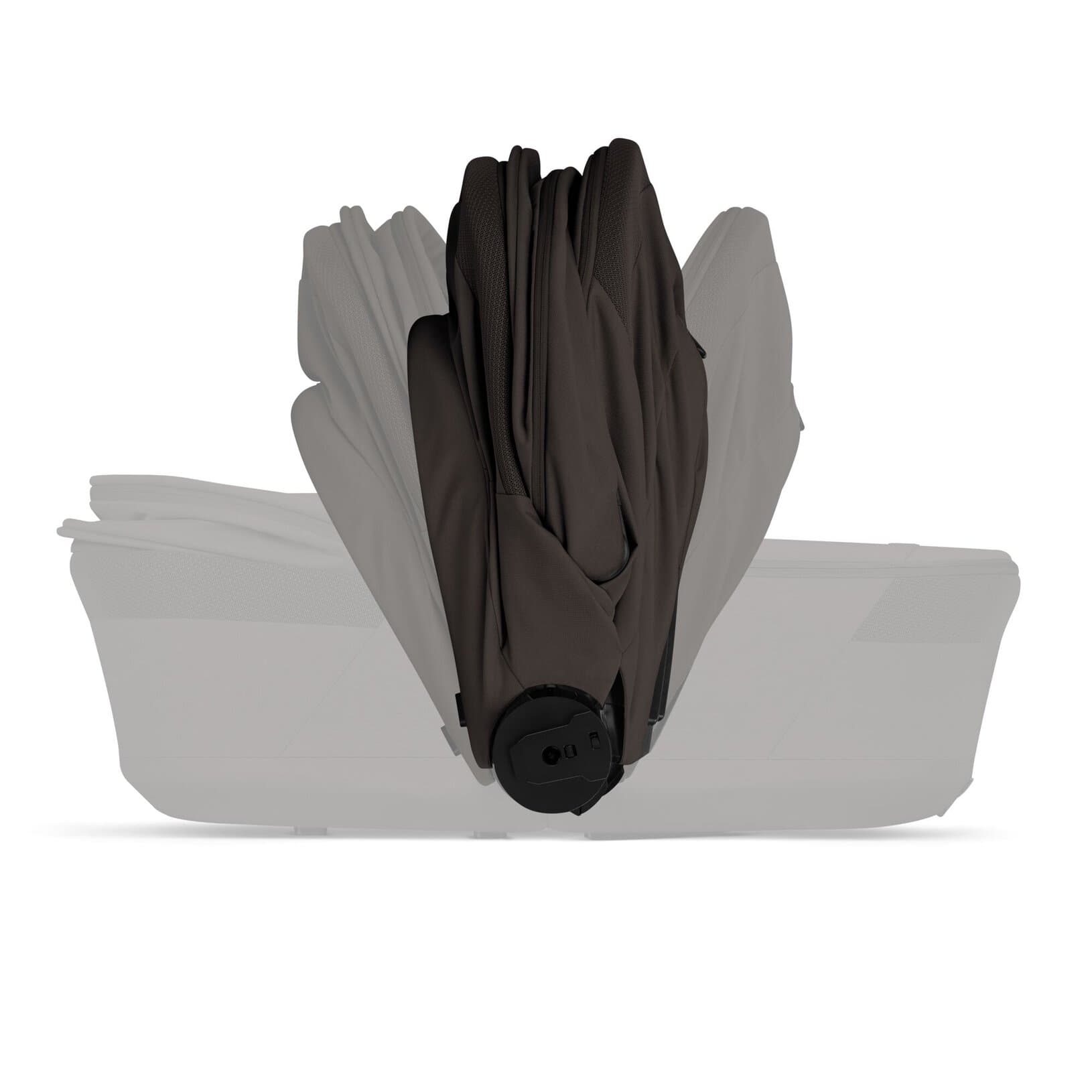 Duo Cybex Gold Balios S Lux con Navicella Richiudibile-Chocolate Brown - 3