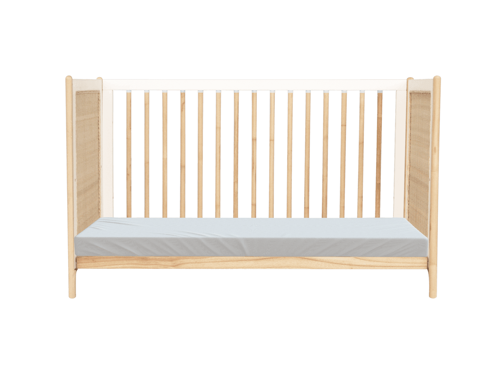 Lettino Theo Bebe Oceania - Bianco 60x120 cm - 3