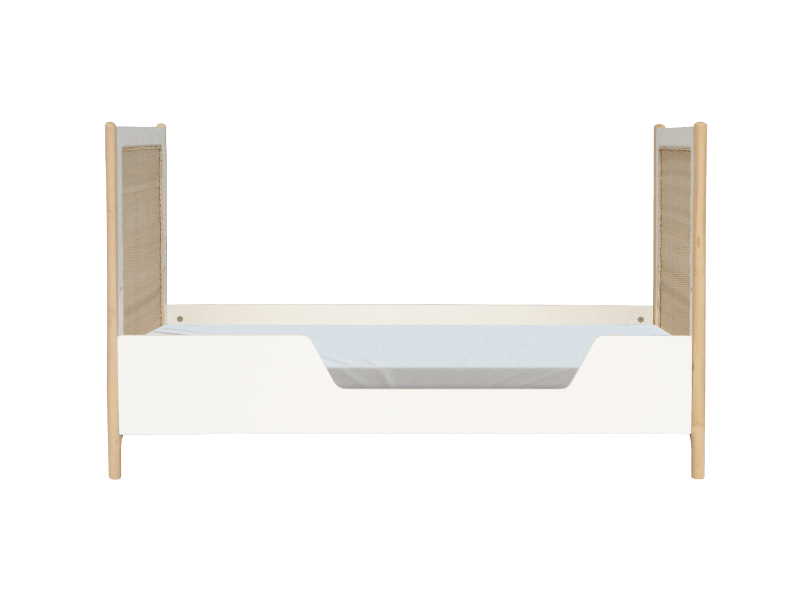 Lettino Theo Bebe Oceania - Bianco 60x120 cm - 7