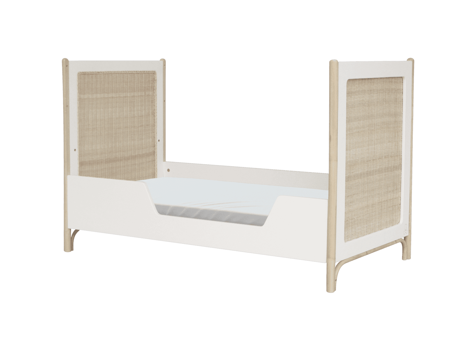 Lettino Theo Bebe Oceania - Bianco 60x120 cm - 8