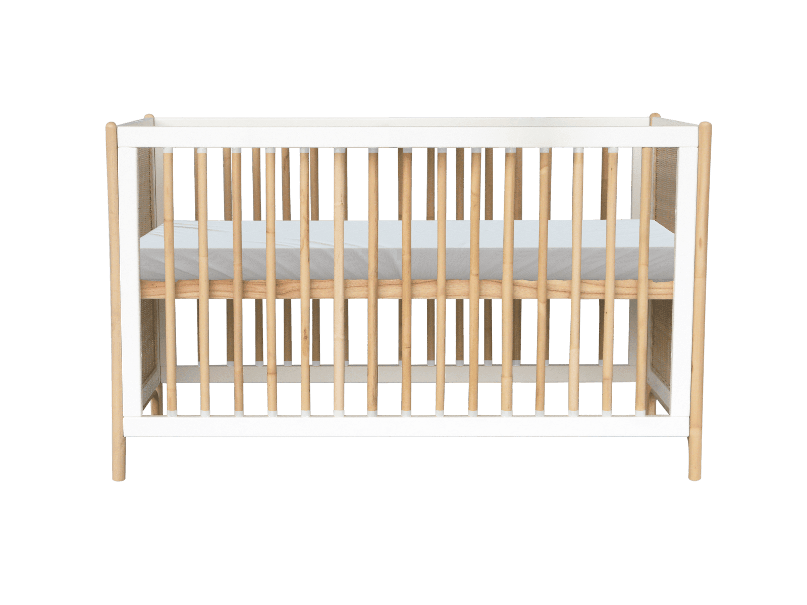 Lettino Theo Bebe Oceania - Bianco 60x120 cm - 10