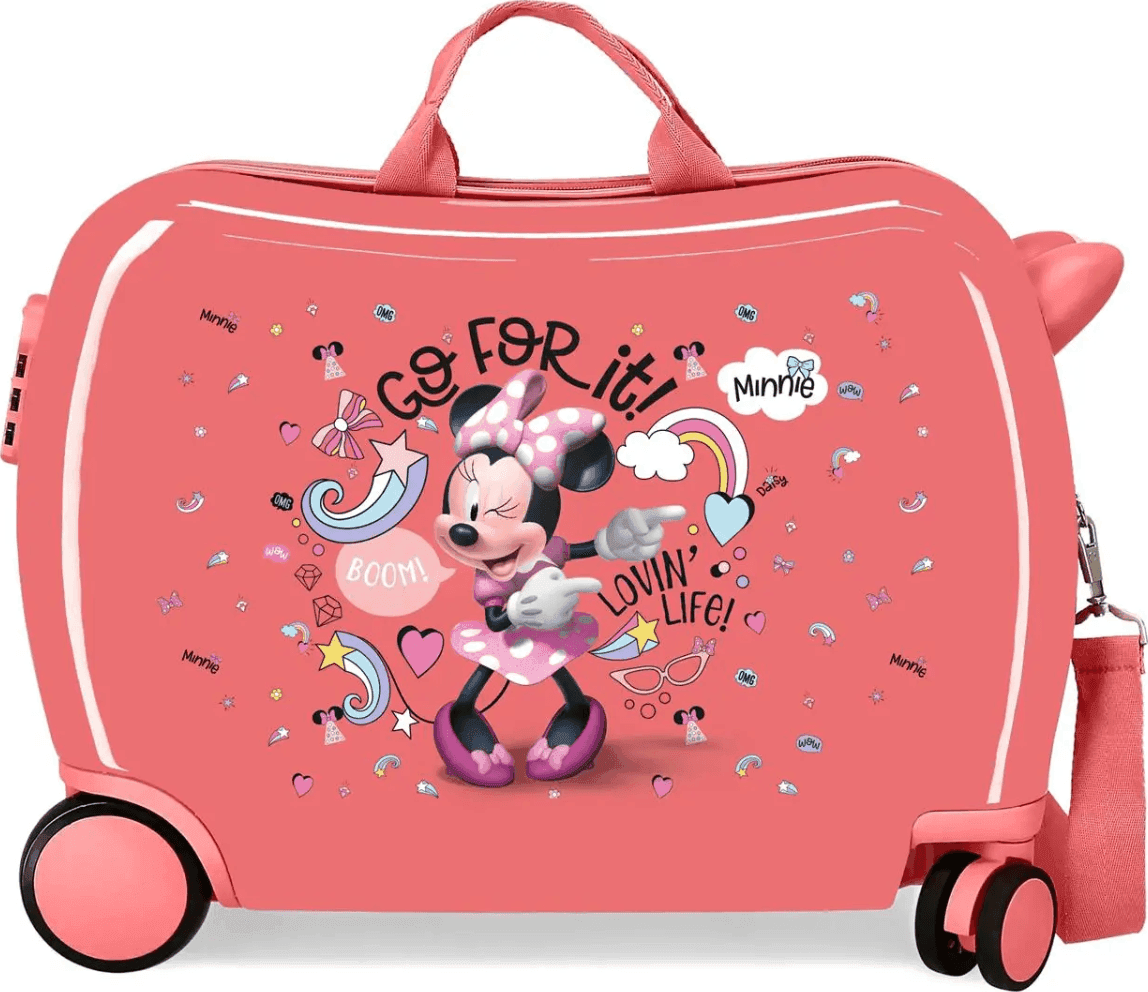 Valigia cavalcabile per Bambini Joumma Bags Minnie Loving Life - 6