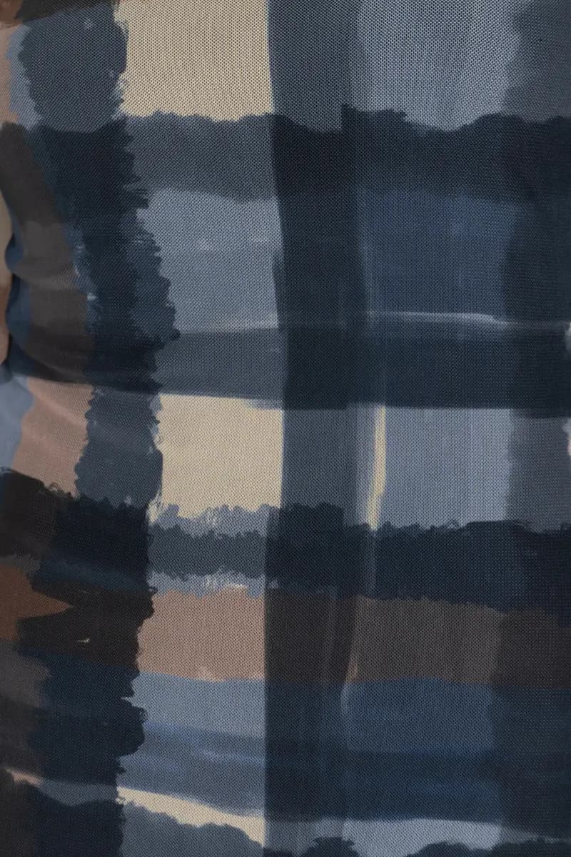 SISTE'S | Abito tulle fantasia check - 3