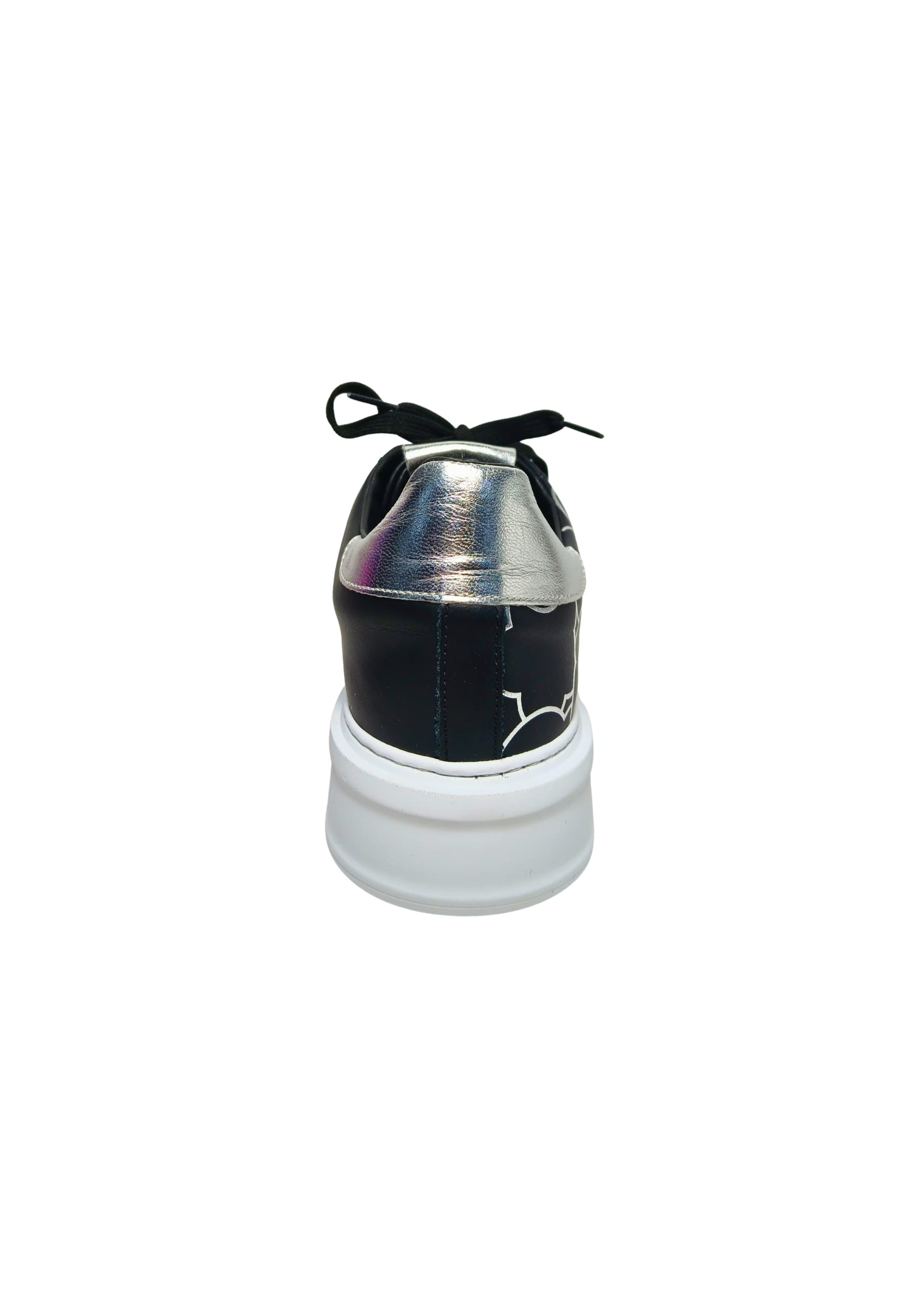 POLLINI SA15063G9FNNL00D Pollini Donna Nappa Nero - 4