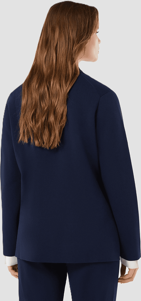 PERSONA giacca in maglia donna blu notte - 3