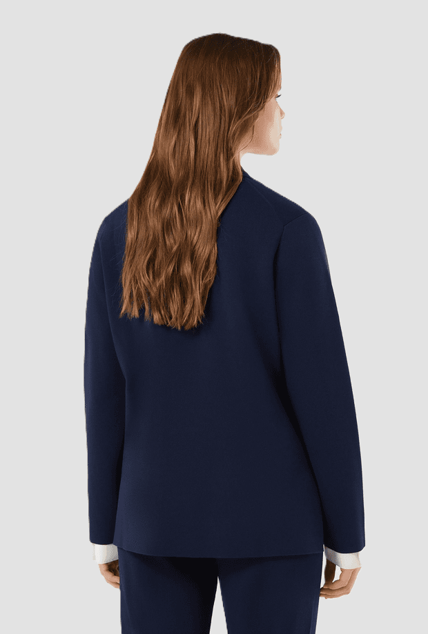 PERSONA giacca in maglia donna blu notte - 3