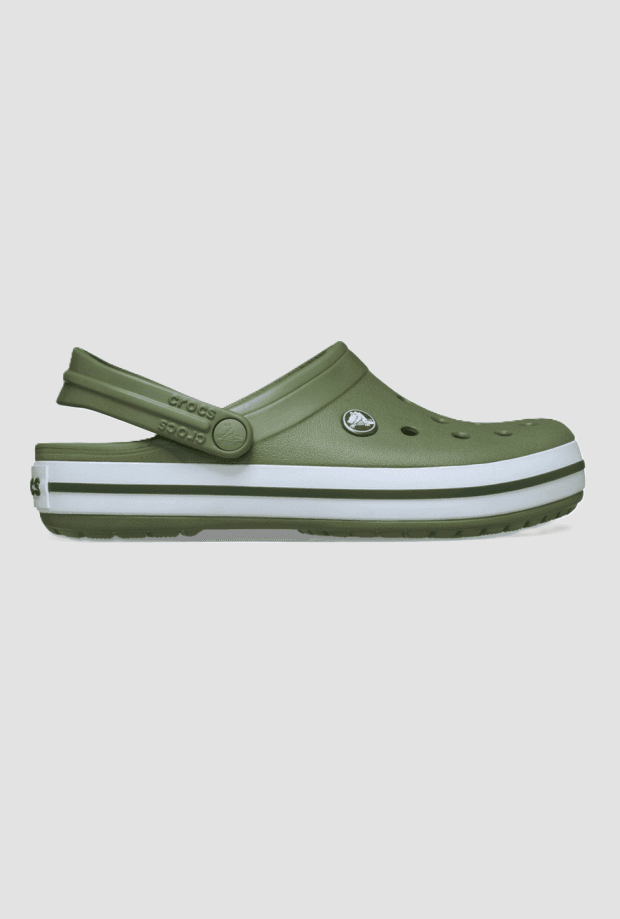 CROCS ciabatte crocband sabot u unisex verde