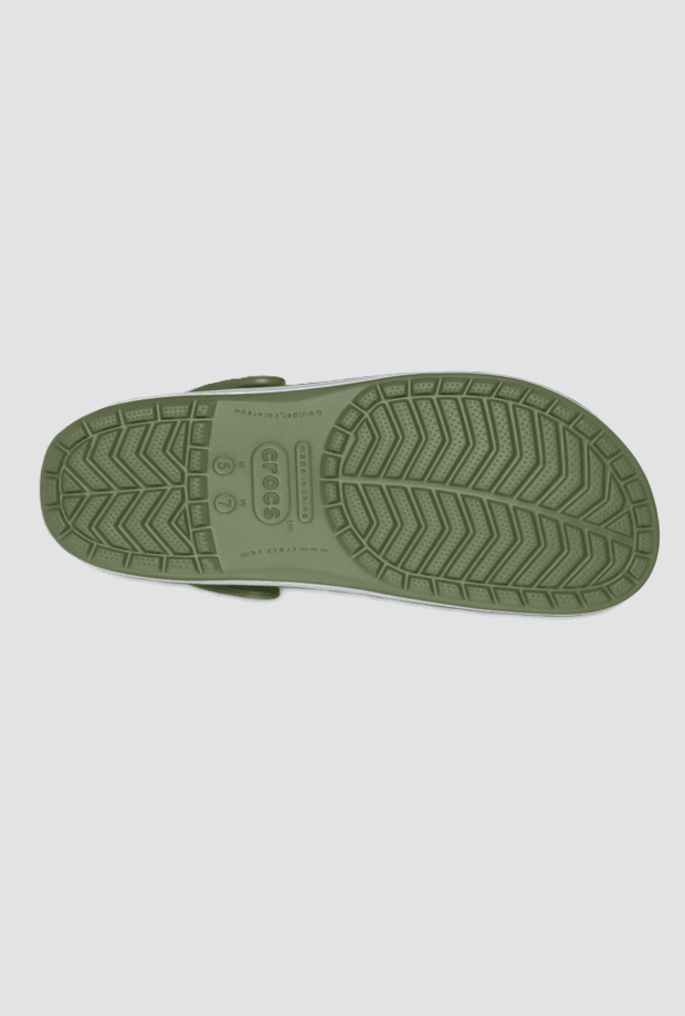 CROCS ciabatte crocband sabot u unisex verde - 4