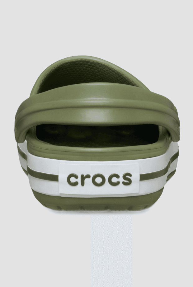 CROCS ciabatte crocband sabot u unisex verde - 6