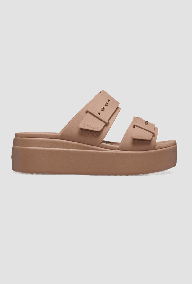 CROCS ciabatte crocs brooklyn sandal donna latte - 6