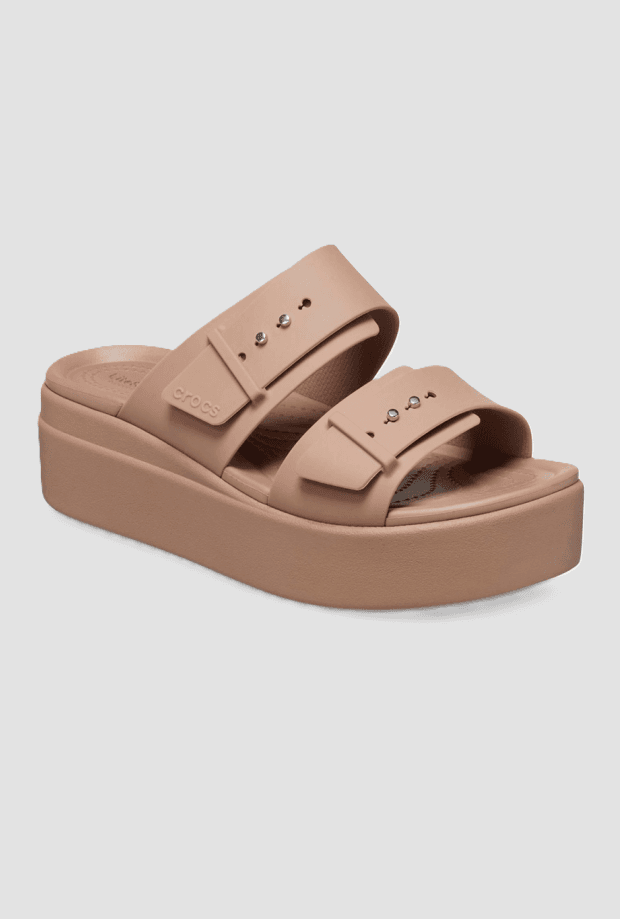 CROCS ciabatte crocs brooklyn sandal donna latte - 2