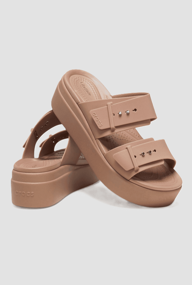 CROCS ciabatte crocs brooklyn sandal donna latte - 5