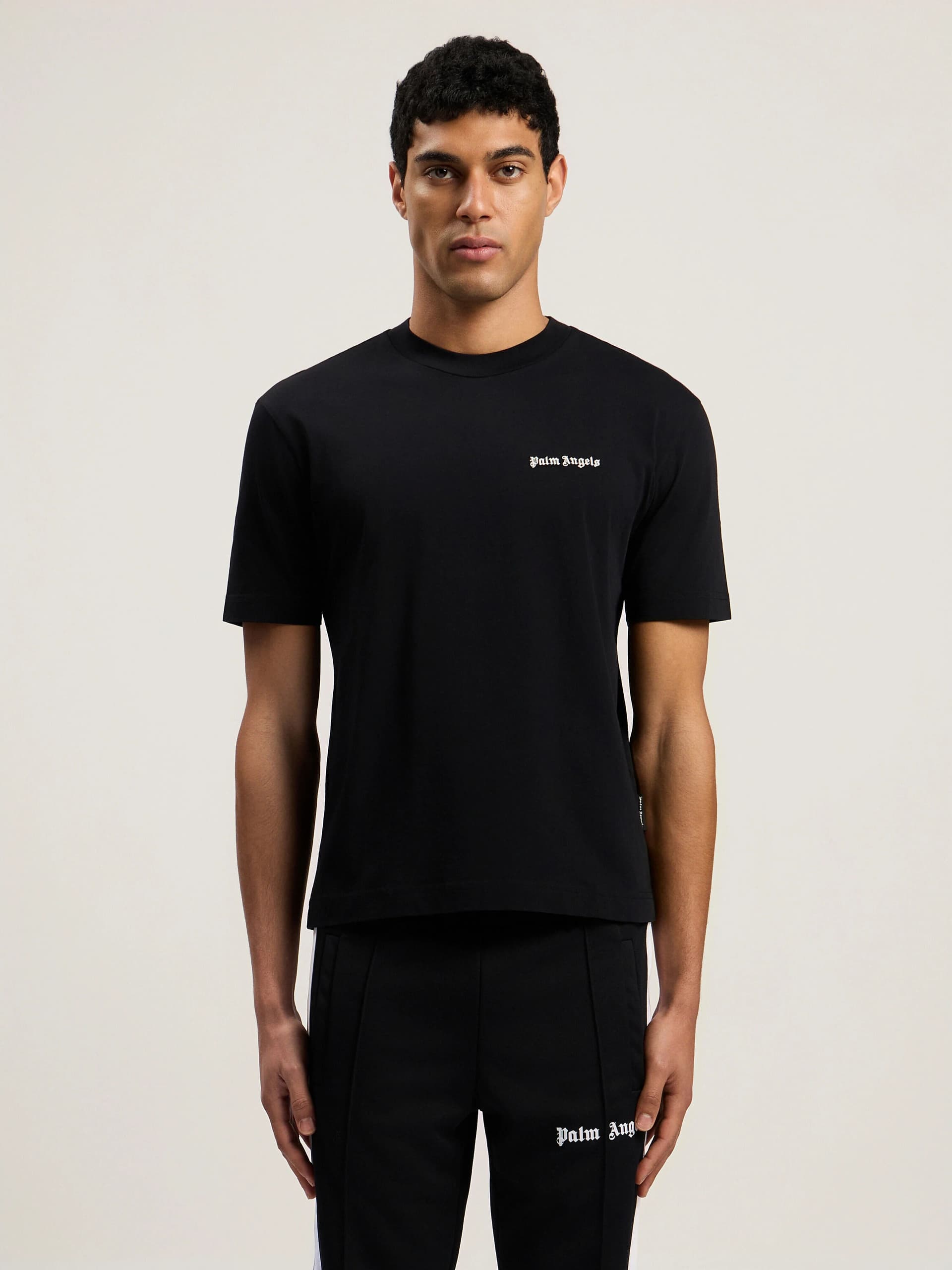 Palm Angels 3 Pack t-shirt Uomo PALM ANGELS classic logo nero - 3
