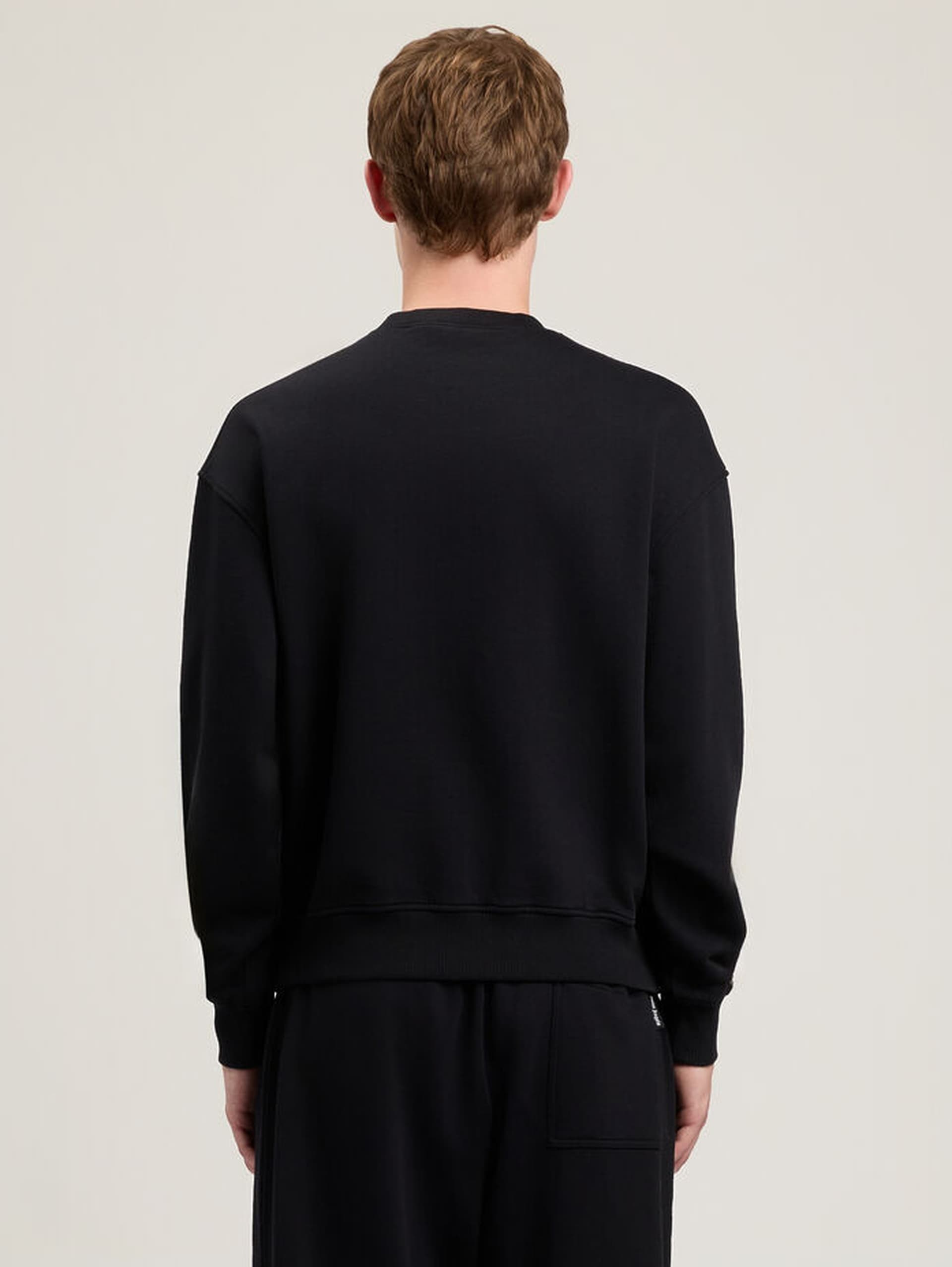 Palm Angels Felpa girocollo Uomo PALM ANGELS neck logo nero - 3
