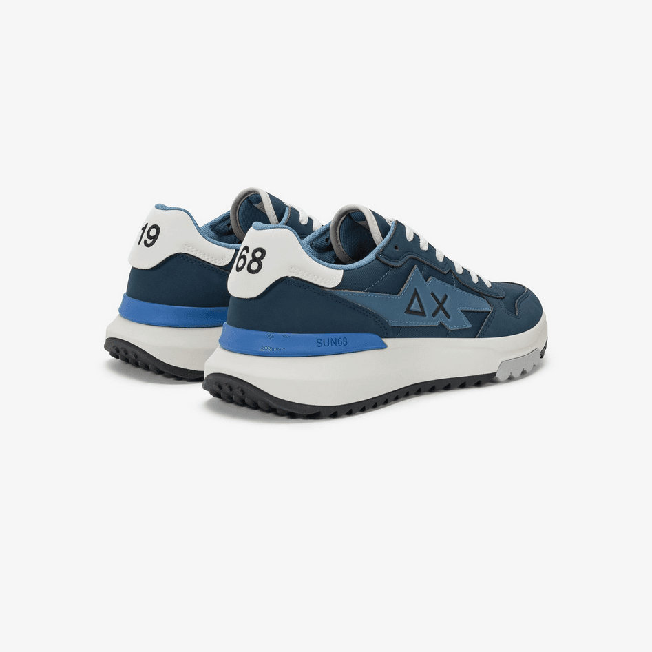 SUN68 scarpa uomo blu - 4