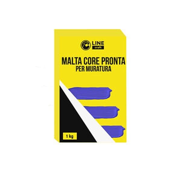 Malta Pronta per Muratura 1 kg Core C Line Craft 12 Pezzi