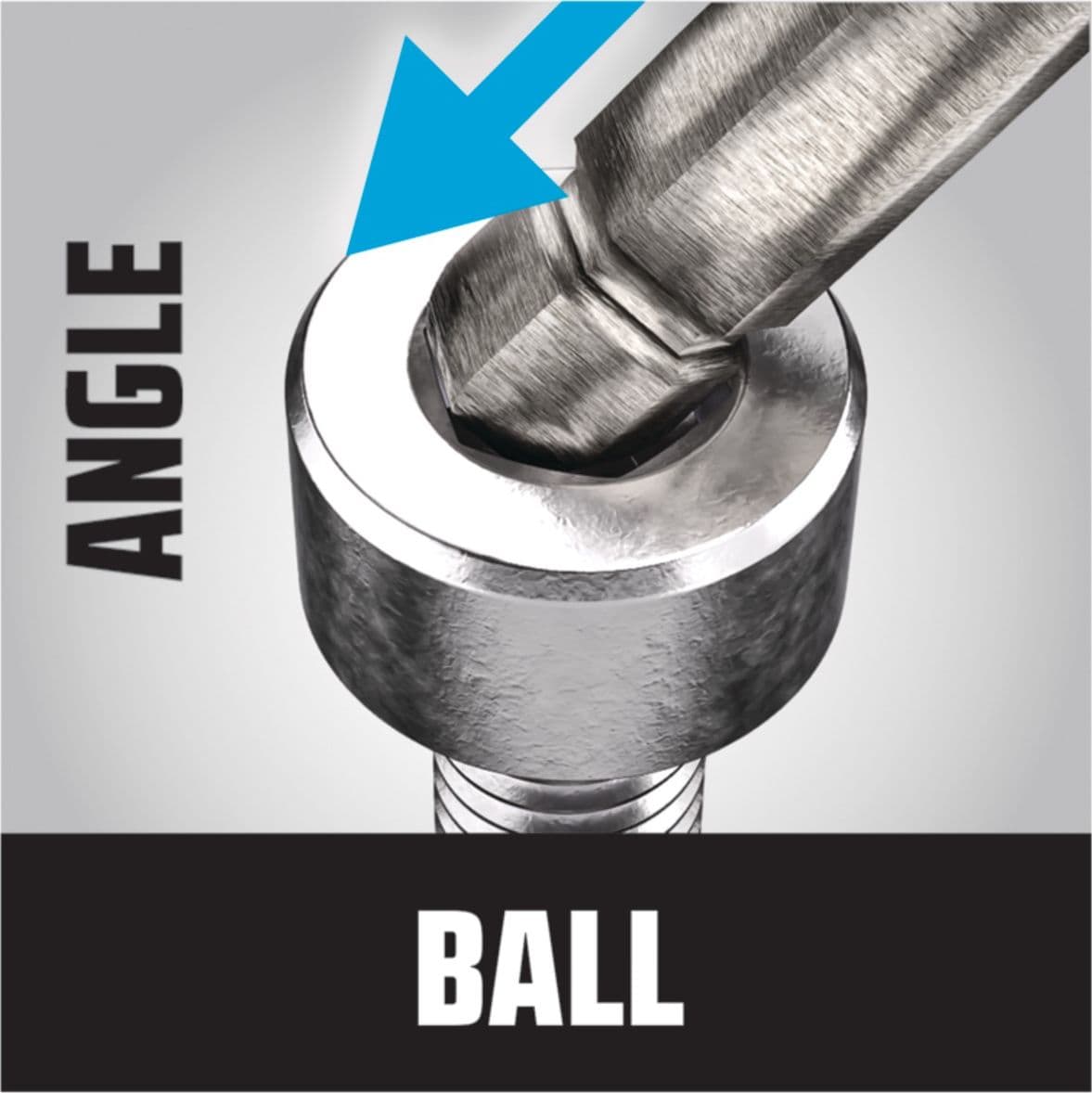 BenMan Turball 2mm chiave a T maschio esagonale con impugnatura bimateriale - 7