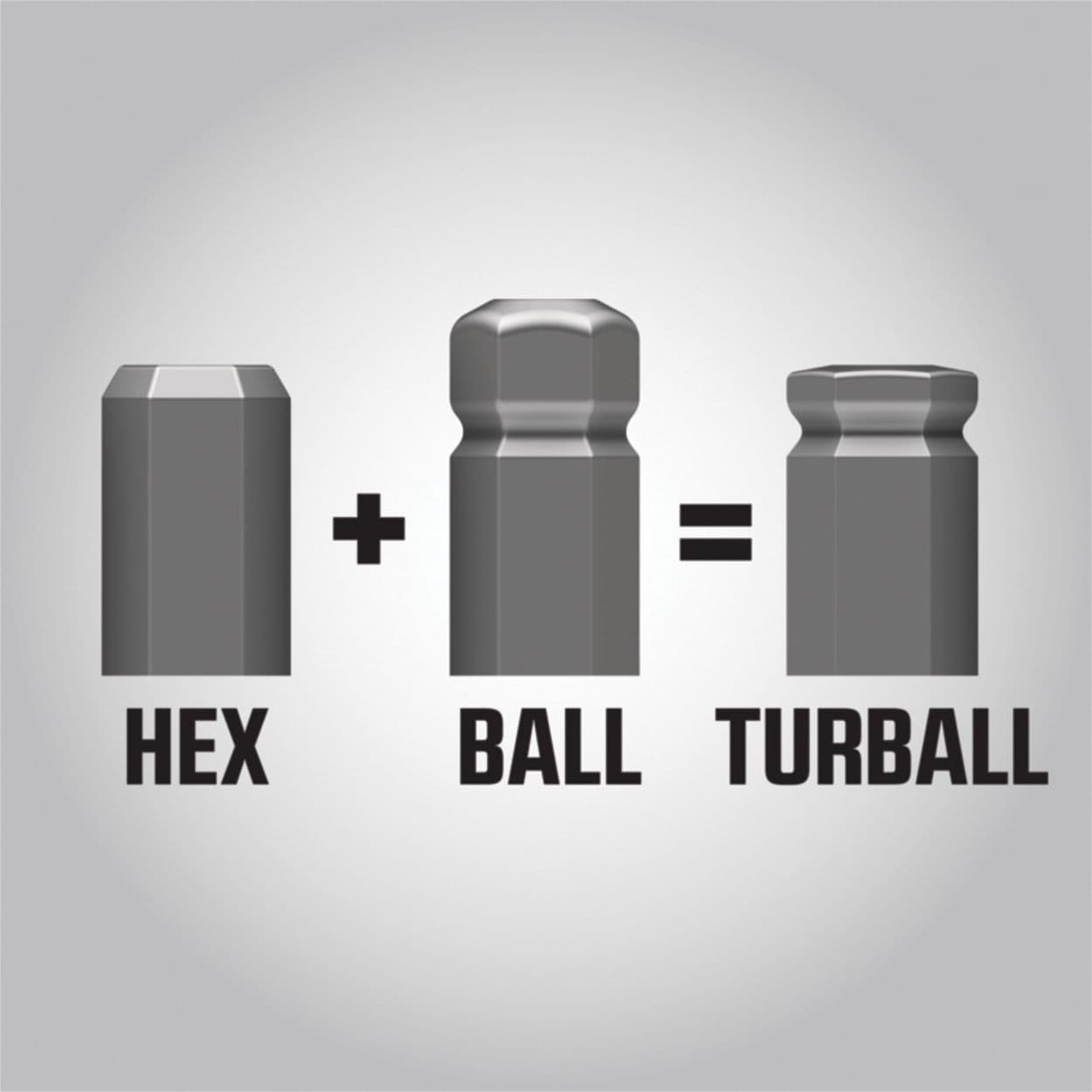BenMan Turball 2,5mm chiave a T maschio esagonale con impugnatura bimateriale - 6