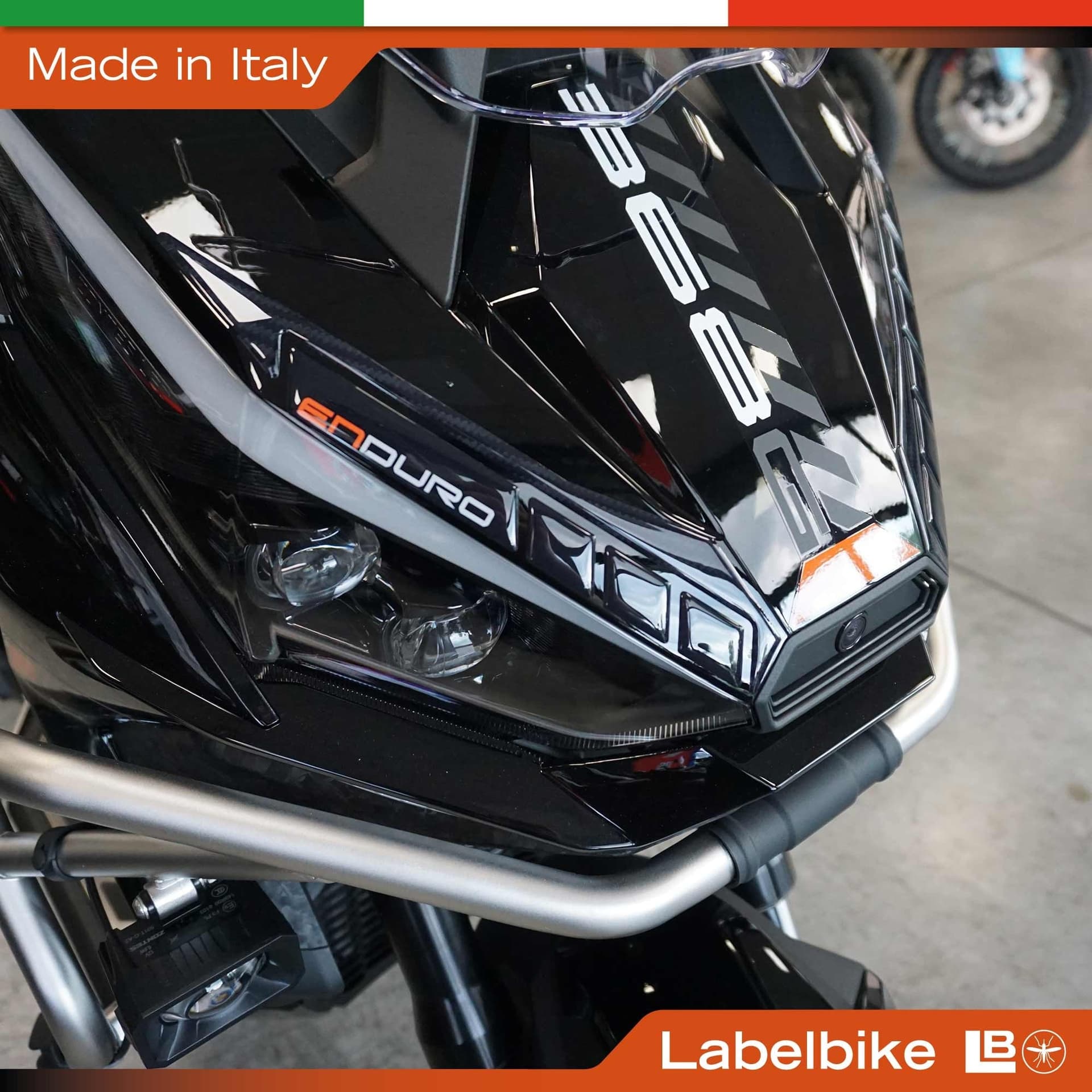 Adesivo 3D Protezione Frontale Scooter compatibile con Zontes 368G 2026 - 3
