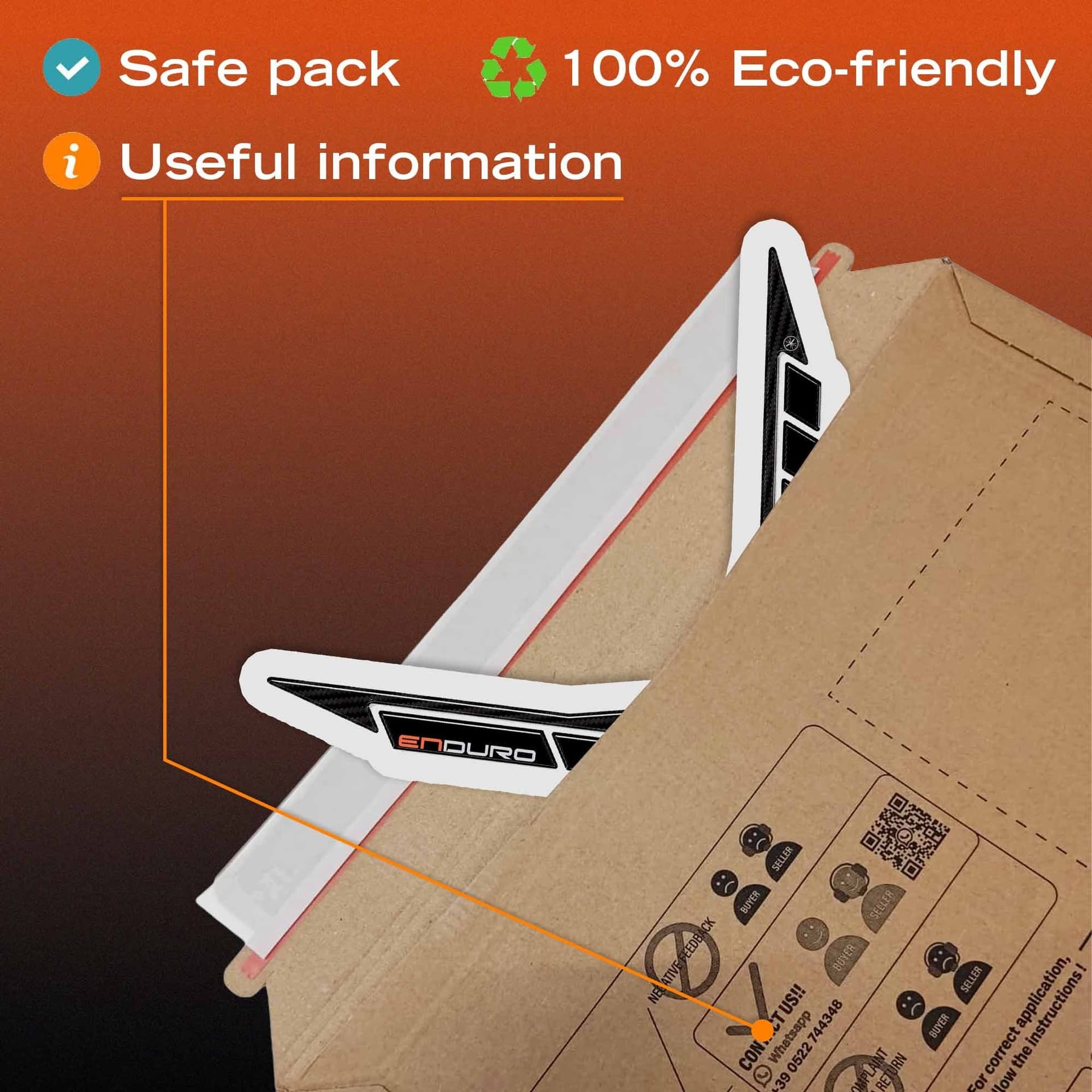 Adesivo 3D Protezione Frontale Scooter compatibile con Zontes 368G 2026 - 7