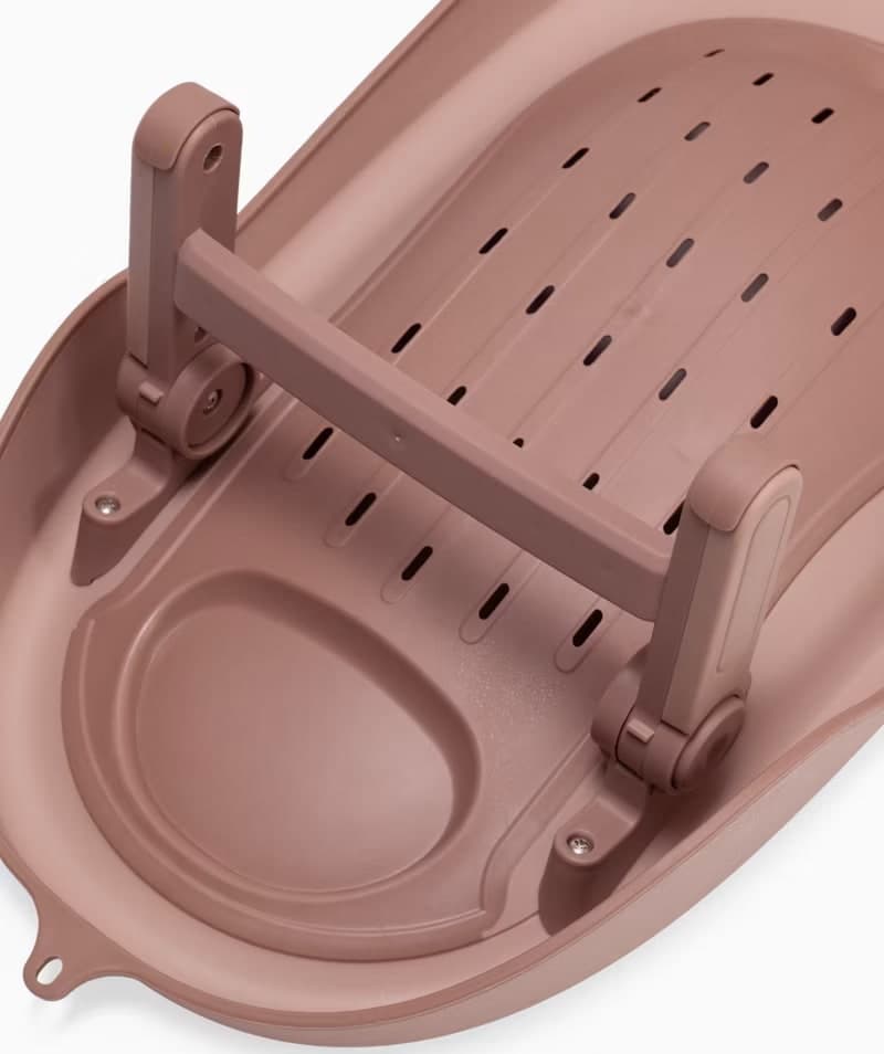 Supporto da Bagno Twistshake Shower & Bath Cradle Faded Pink 0-6m - 2