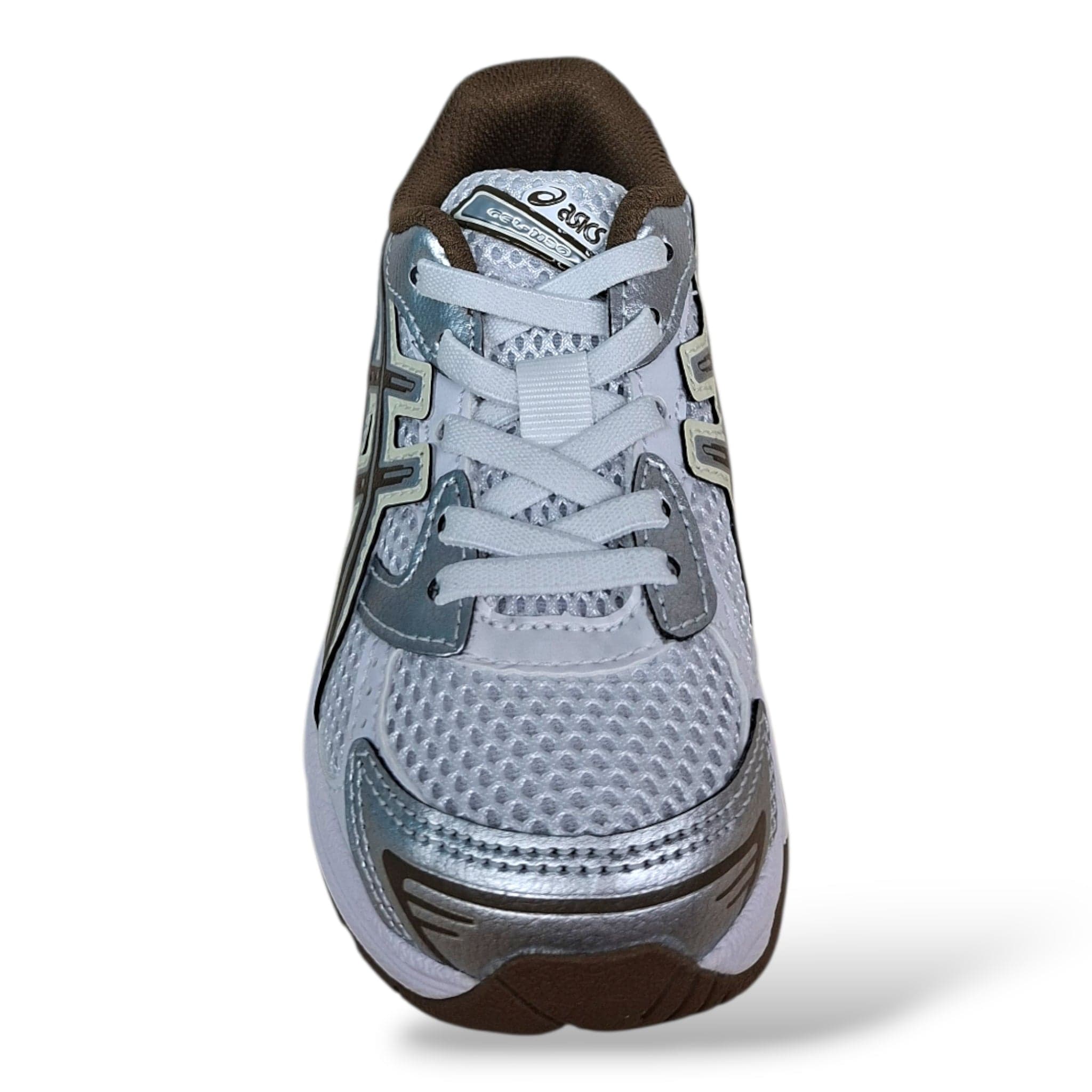ASICS GEL-1130 Sneakers Bambini Ragazzi Marrone Grigio Bianco | Taglia 27-40 | Scarpetteria Gica - 4