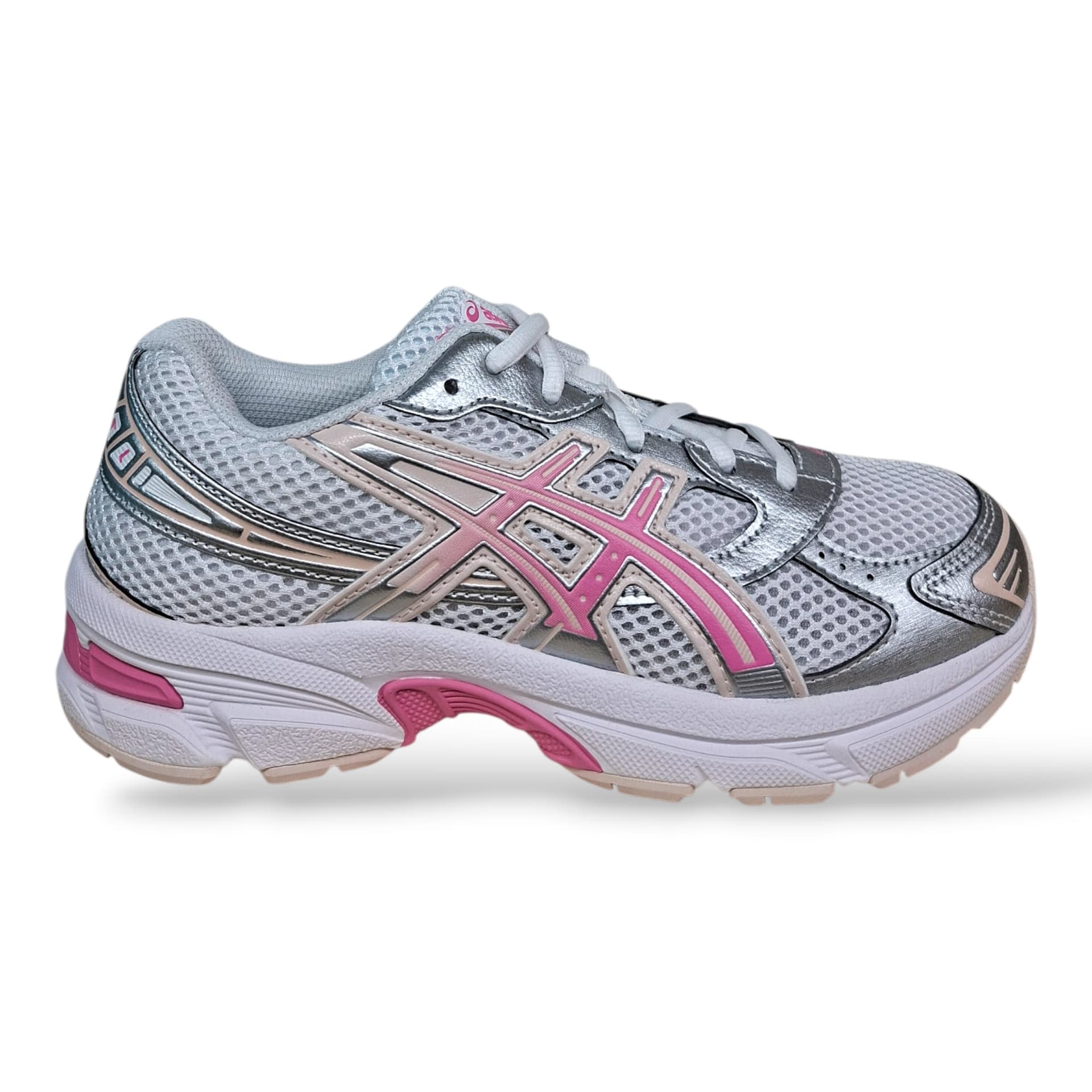 ASICS GEL-1130 Sneakers Bambine Ragazze Grigio Rosa | Taglia 27-40 | Scarpetteria Gica - 6