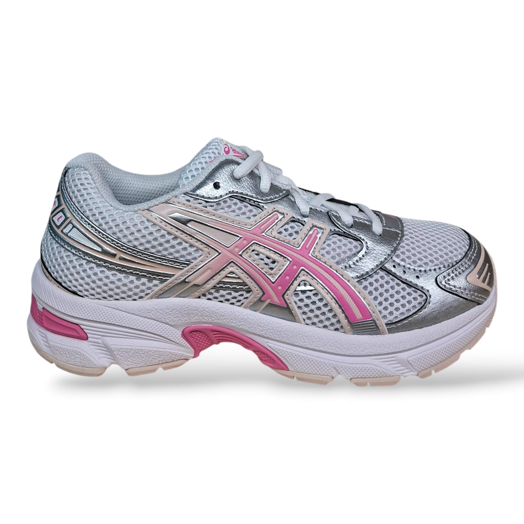ASICS GEL-1130 Sneakers Bambine Ragazze Grigio Rosa | Taglia 27-40 | Scarpetteria Gica - 6