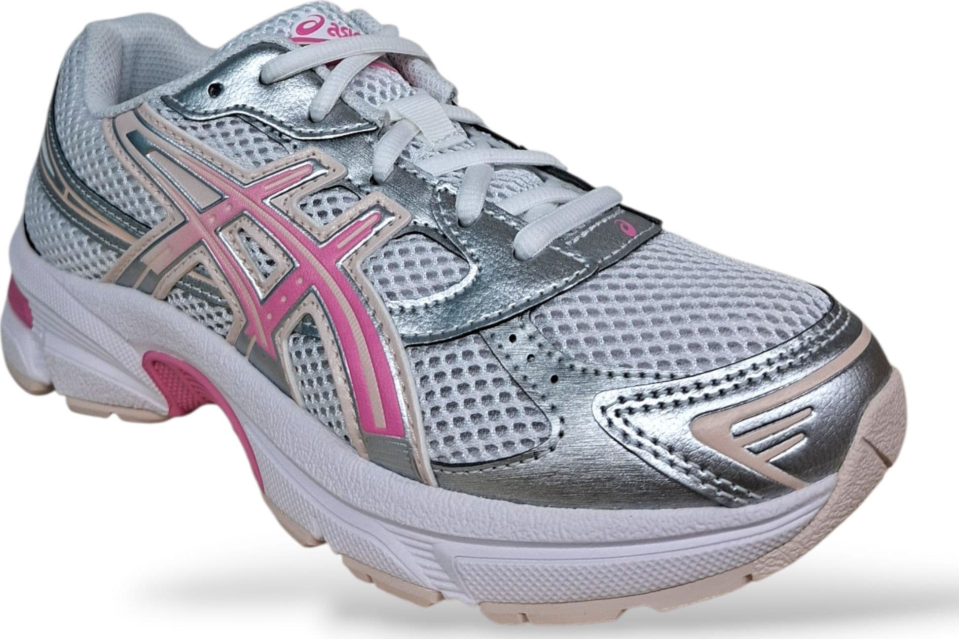 ASICS GEL-1130 Sneakers Bambine Ragazze Grigio Rosa | Taglia 27-40 | Scarpetteria Gica - 7