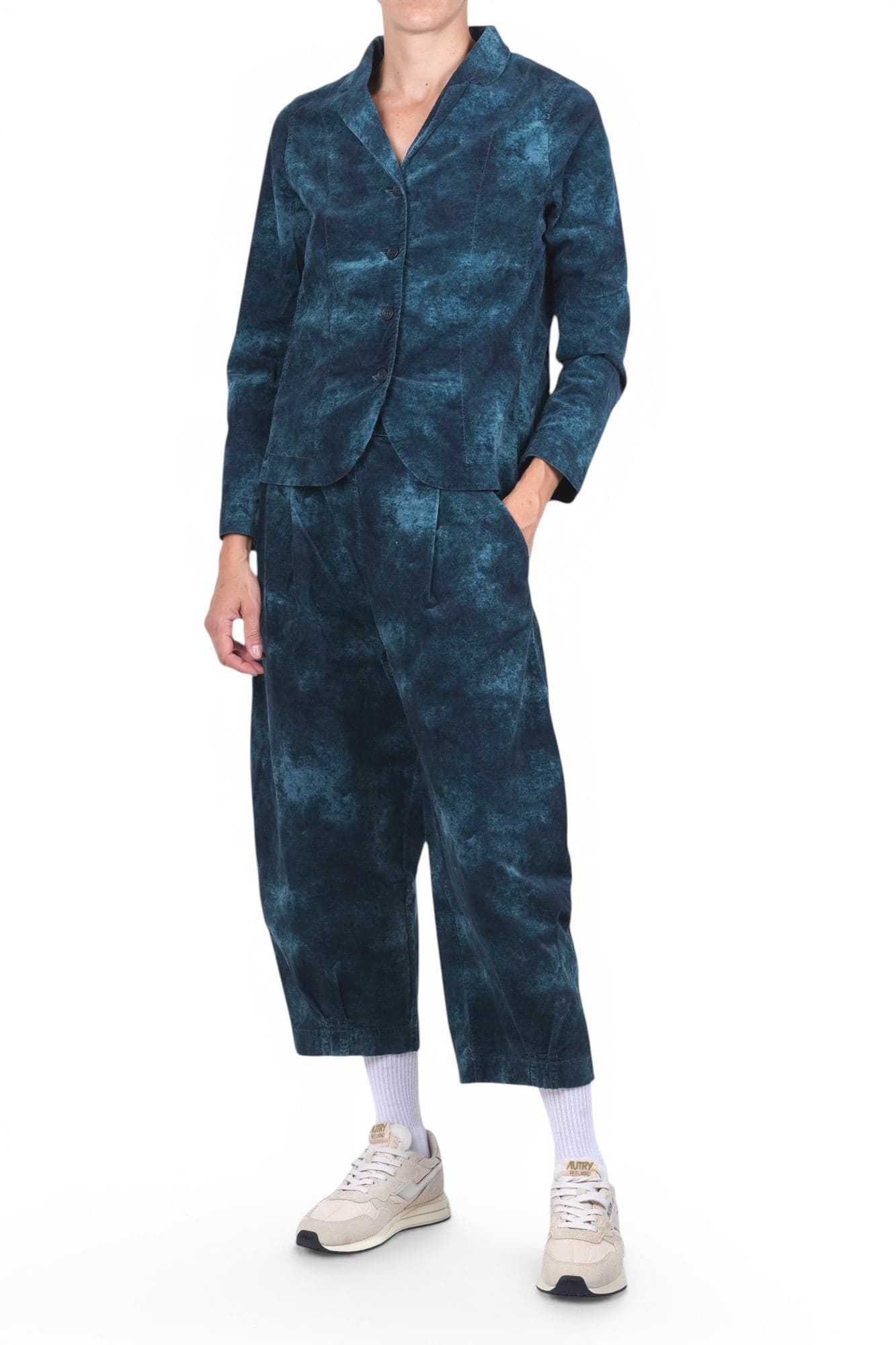 MAMA B Mama B - Pantalone - 480001 - Petrolio - 2