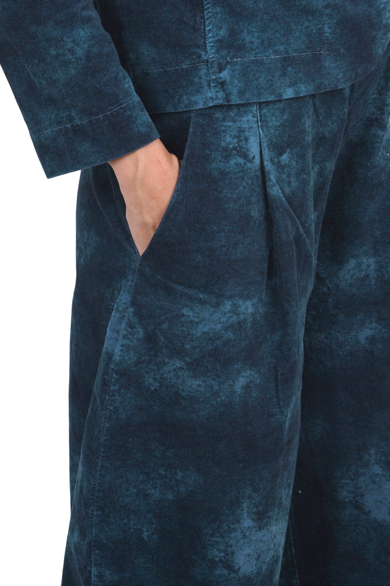 MAMA B Mama B - Pantalone - 480001 - Petrolio - 6
