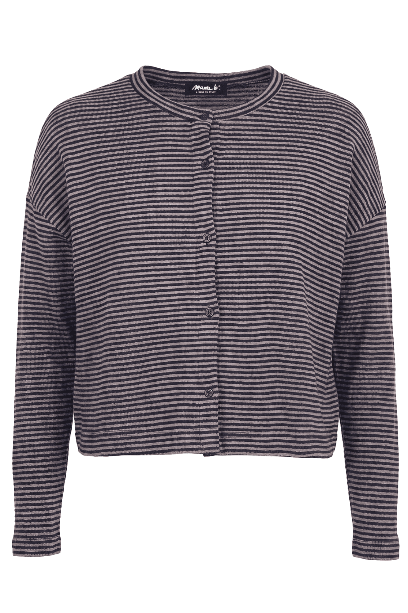 MAMA B Mama B - Cardigan - 480023 - Tortora/Blu - 7