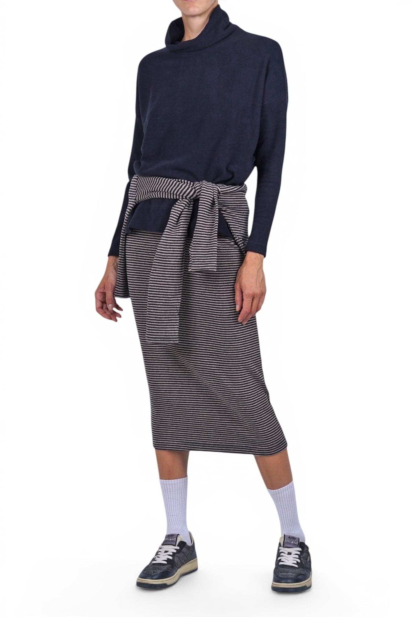 MAMA B Mama B - Cardigan - 480023 - Tortora/Blu - 2